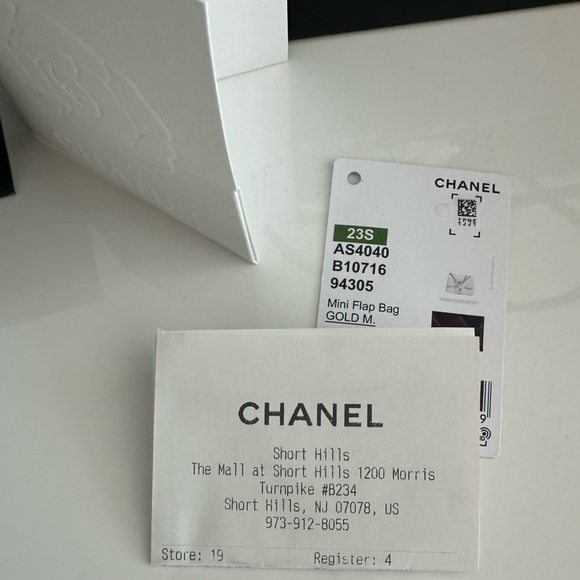 CHANEL 2023 Mini Sweet Camellia Flap Bag NEW PRISTINE CONDITION - Picture 14 of 14